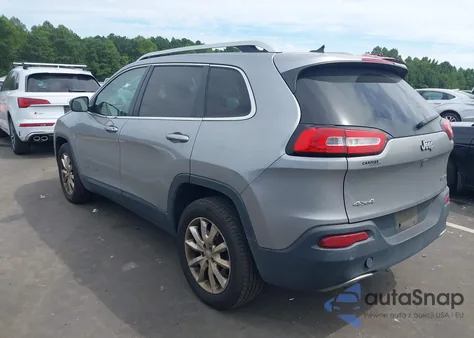 2015 Jeep Cherokee Limited from USA, damaged, VIN 1C4PJMDB1FW635538